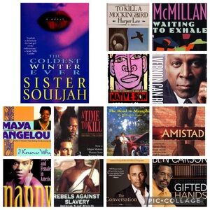 Black Literature Classics 13 Book Bundle Angelou McMillan Wright Souljah & More